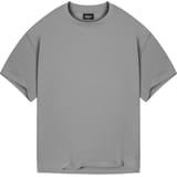 Burocs Basic Oversized Camiseta de manga corta Gris
