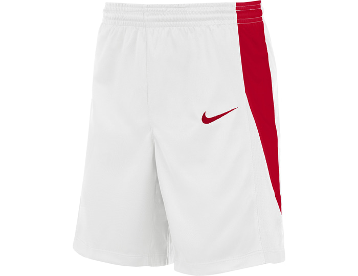 Nike White Team Basketball Stock 20 Short C103 Small Kids
