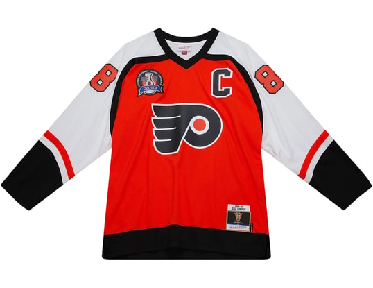 Product gallery, 1 of 3, Mitchell and Ness NHL PF. E. Lindros 96-97 Giacca Arancione
