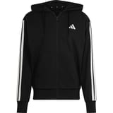 adidas Essentials 3 Stripes Chaqueta con capucha Negro