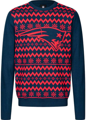 Foco NFL NEP Ugly Christmas Sudadera Azul — foto 3