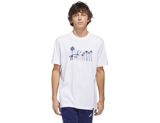 Product gallery, 1 of 5, adidas Summer Sunset T-Shirt White