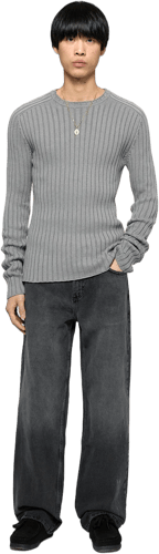 Burocs Knit Sudadera Gris — foto 6