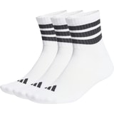adidas Mid Cut 3er Pack Socken Weiß