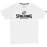 Spalding Essential Logo Camiseta de manga corta Kids Blanco