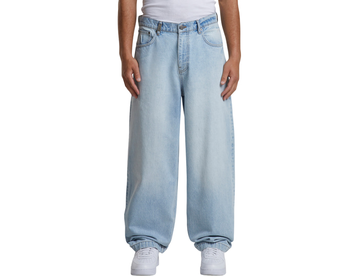 2y Studios Eren Basic Wide Baggy Jeans Jeans Blauw