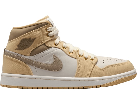 Product gallery, 1 of 11, Jordan Air Jordan 1 Mid SE Khaki Sesame Women Brown
