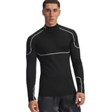Under Armour Cold Weather Grid Longsleeve Mock Camiseta de manga corta Negro C001