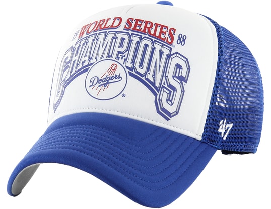 Product gallery, 1 of 10, '47 Brand Los Angeles Dodgers MLB Foam Champ Cappello Blu