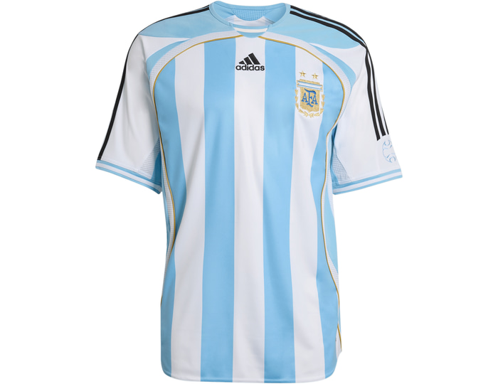 Adidas White Afa Argentina Bringback Jersey Home 2006 Small