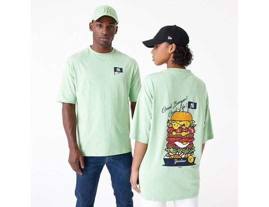 ☆New Era☆ Peace Symbol T-Shirt Green Heron 14536412 New Era T-Shirt Green - 27.95 € | Available at KICKZ