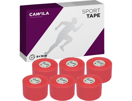 Product gallery, 1 of 2, Cawila Sporttape COLOR 3,8cm x 10m 6er Set Tape Red