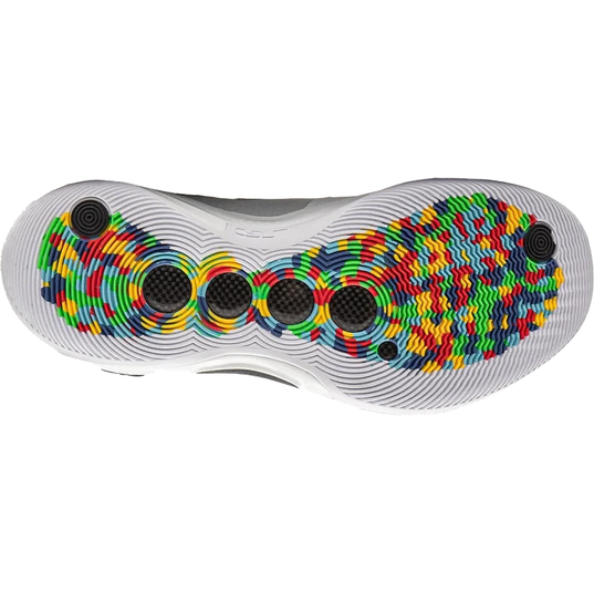 Rainbow colored basketball shoes cheap