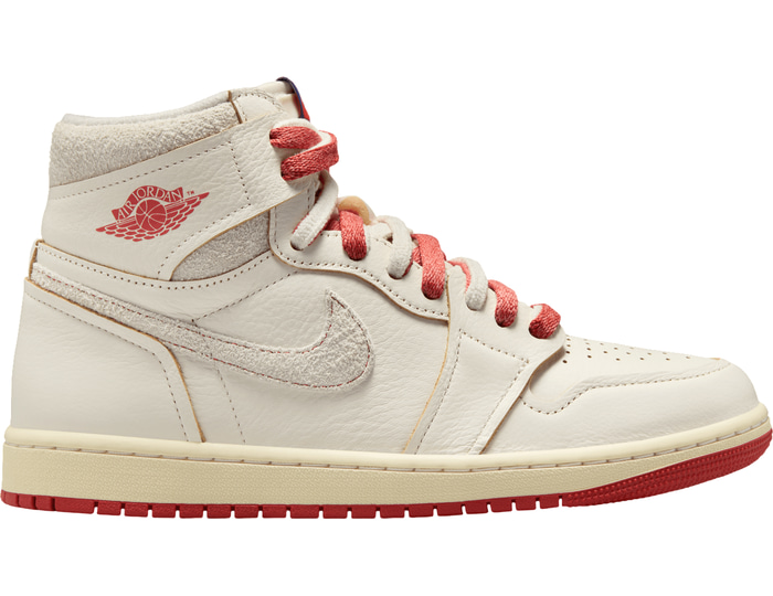 Jordan Air Jordan 1 High Og Sneaker Rare Air Cinnabar Damen Beige - DB4612