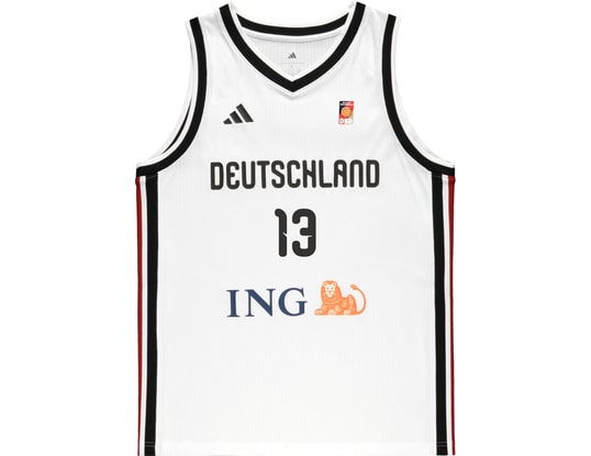 Product gallery, 1 of 2, adidas DBB Duitsland Moritz NR13 Shirt Home 2026 Kids Wit