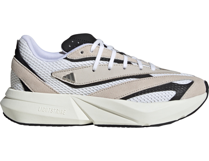 Adidas Lightblaze Women's Sneakers - Beige - Size 3.5 - Mesh/Synthetic