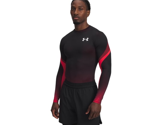 Product gallery, 1 of 3, Under Armour Heatgear Sub Crew Longlseeve Underwear Longsleeve Red C600