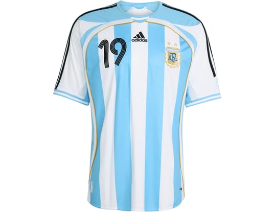Product gallery, 1 of 4, adidas AFA Argentina Bringback Messi Camiseta Home 2006 Blanco