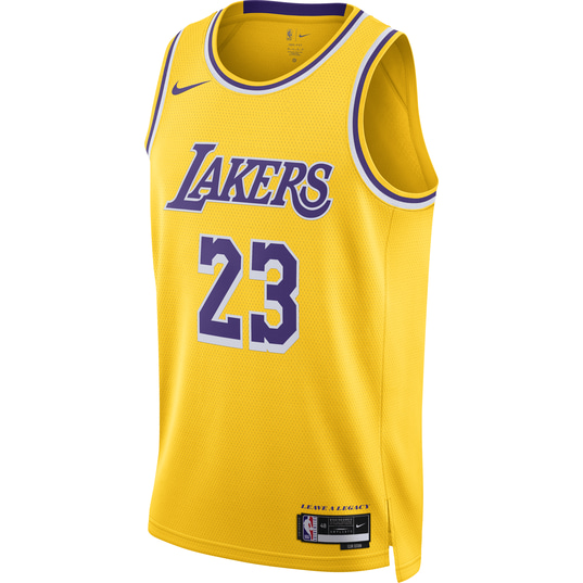 Nike NBA LOS ANGELES LAKERS DRI FIT ICON SWINGMAN JERSEY LEBRON JAMES Basketball Trikot Basketball Sportbekleidung Trikots