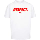 Mister Tee FootballS Coming Home Respect Oversize Camiseta de manga corta Blanco
