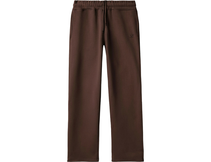 Burocs Wide Leg Sweatpants Brown