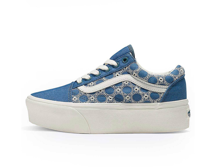 Vans Old Skool damessneaker blauw