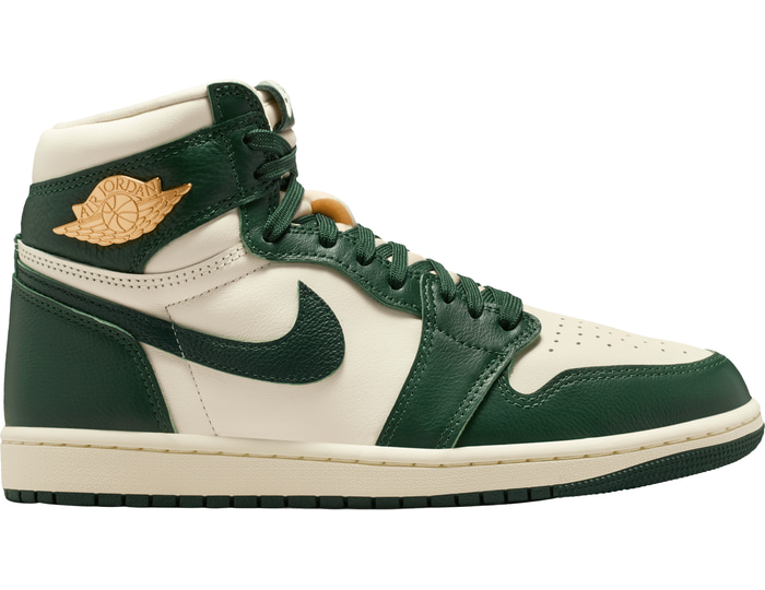 Jordan Air Jordan 1 damessneaker wit en rood