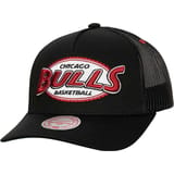 Mitchell and Ness NBA Chicago Bulls Snapback Trucker Gorra Negro