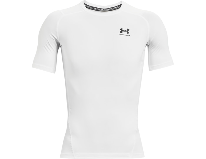Under Armour Herren Weiß Armour Funktionsshirt - Größe Groß - Image 15
