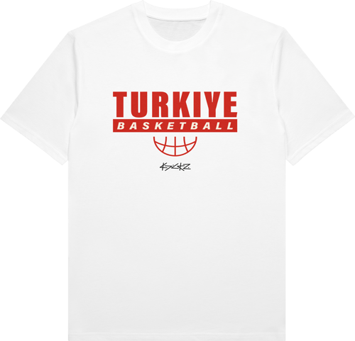 Kickz Turkey Basketball Camiseta de manga corta Blanco
