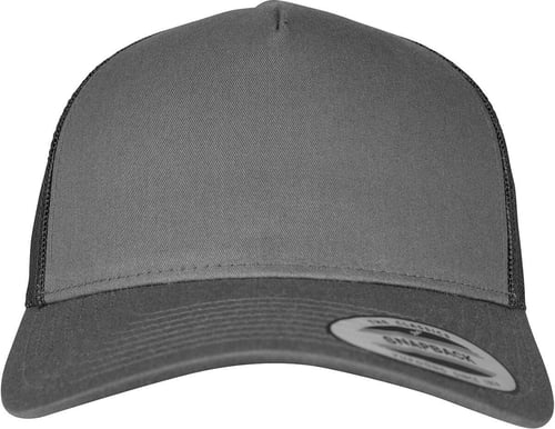 Flexfit Merch 5 Panel Retro Trucker Cap Black — photo 4