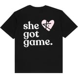 Kickz She Got Game MARIE Camiseta de manga corta Negro