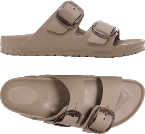 Birkenstock Arizona Big Buckle EVA schmal Sandals Women Brown — photo 4