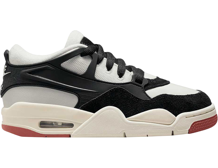 Jordan Air Jordan 4 herensneaker beige en zwart