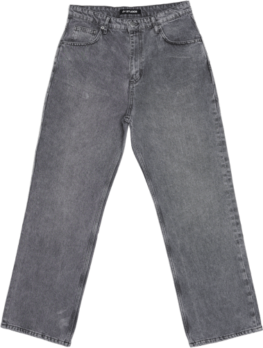 2Y Studios Adrik Basic Baggy Jeans Pant Grey