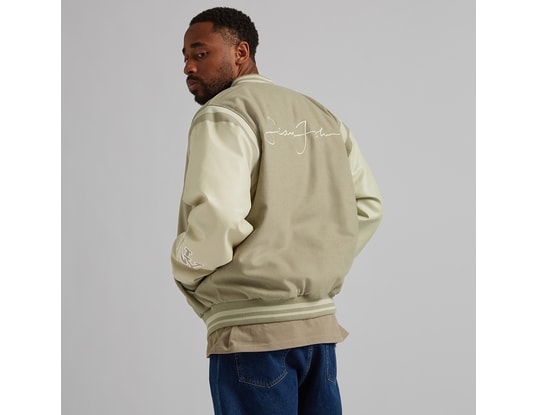 Sean John Logo Collegejacke Jacket Beige F020 - 93.95