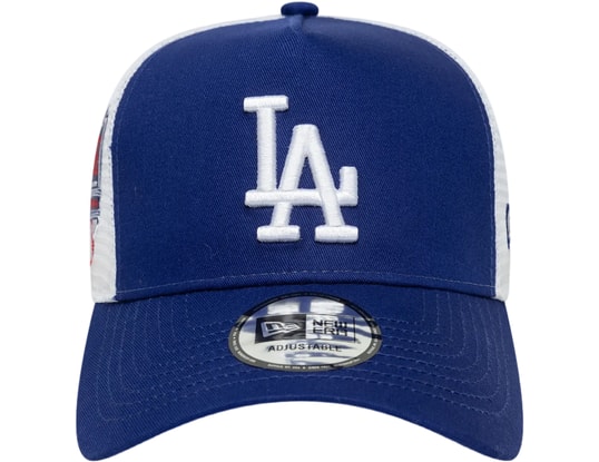 Product gallery, 1 of 6, New Era Side Patch Trucker Losdod Cap Blue