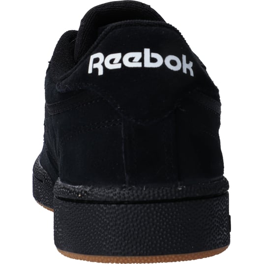 Black suede reebok on sale