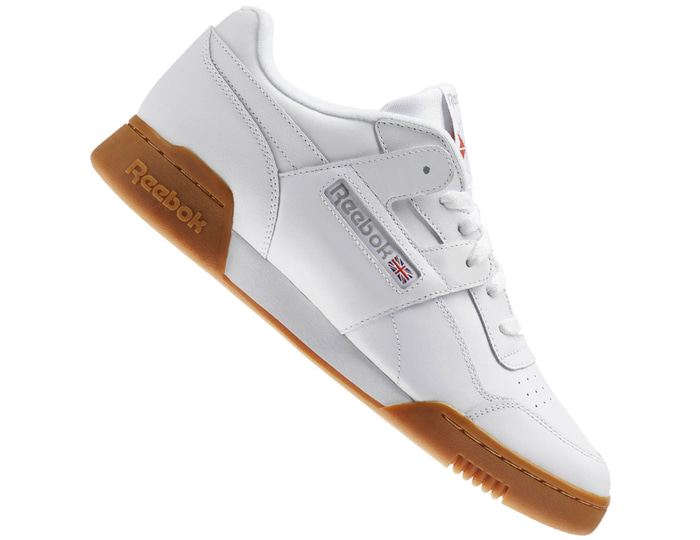 Reebok Workout Plus herensneaker wit