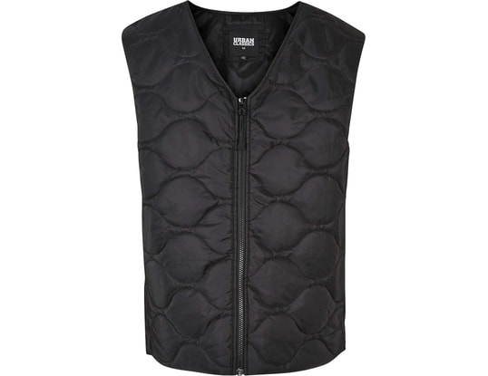 Product gallery, 1 of 12, Urban Classics Zipped Weste Jacket Black