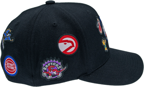 Mitchell & Ness Mitchell and Ness NBA RED EASTERN TEAM Cap Black — foto 2