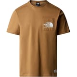 The North Face BERKELEY CALIFORNIA POCKET Camiseta de manga corta marrón
