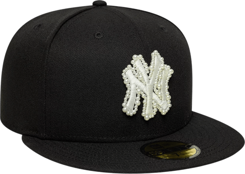 New Era MLB FAUX PEARL 59FIFTY Cap Black — photo 3