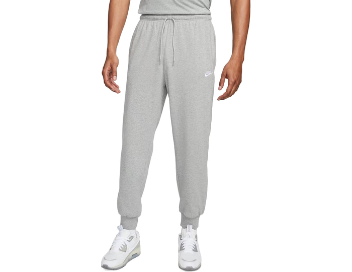 Nike Uomo Grigio Club Pantalone Da Tuta C063 Medio