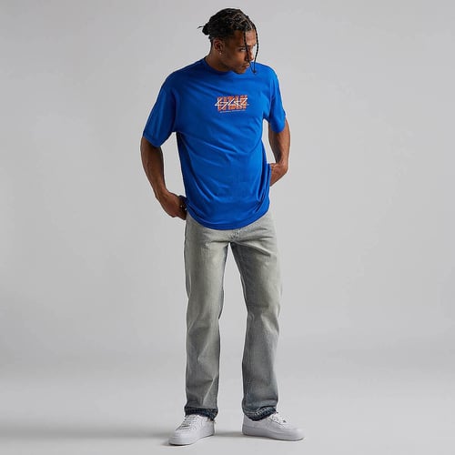 Kickz X Titan Stacked Logo T-Shirt Blue F01 — photo 3