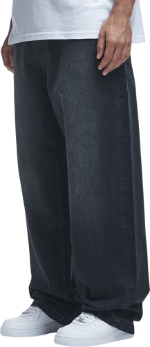 2Y Studios Eren Basic Wide Baggy Jeans Vaqueros Negro — foto 6