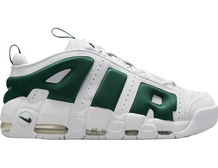 Nike Air More Uptempo herensneaker wit en bruin