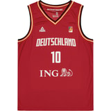 Peak Germany Fiba Deutschland Basketball Denzel Agyeman Jersey Red