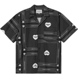 Carhartt WIP S/S Heart Bandana Camisa Negro