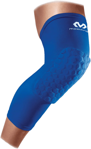 McDavid Beinstulpe Hexforce Sleeve Manga Azul